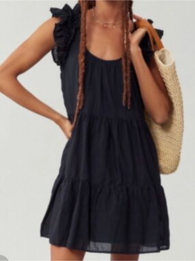 NATION LTD LUELLA TIERED MINI DRESS